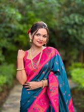 Soft Silk Peacock Paithani Saree